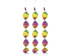 Regenboog Hangdecoratie 4st