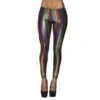 Regenboog Legging Metallic -Feestartikelen Winkel regenboog legging metallic