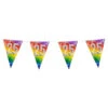 Regenboog Slinger 25 Jaar 6m -Feestartikelen Winkel regenboog slinger 25 jaar 6m