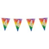 Regenboog Slinger 4 Jaar 6m -Feestartikelen Winkel regenboog slinger 4 jaar 6m