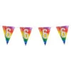 Regenboog Slinger 6 Jaar 6m -Feestartikelen Winkel regenboog slinger 6 jaar 6m