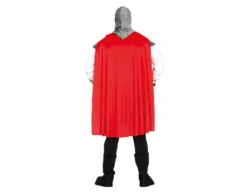 Ridderpak Rode Cape -Feestartikelen Winkel ridderpak rode cape 1