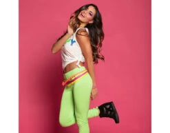 Riem Neon Roze 1,15m -Feestartikelen Winkel riem neon roze 115m 4