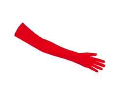Rode Handschoenen Lang 40cm -Feestartikelen Winkel rode handschoenen lang 40cm 3