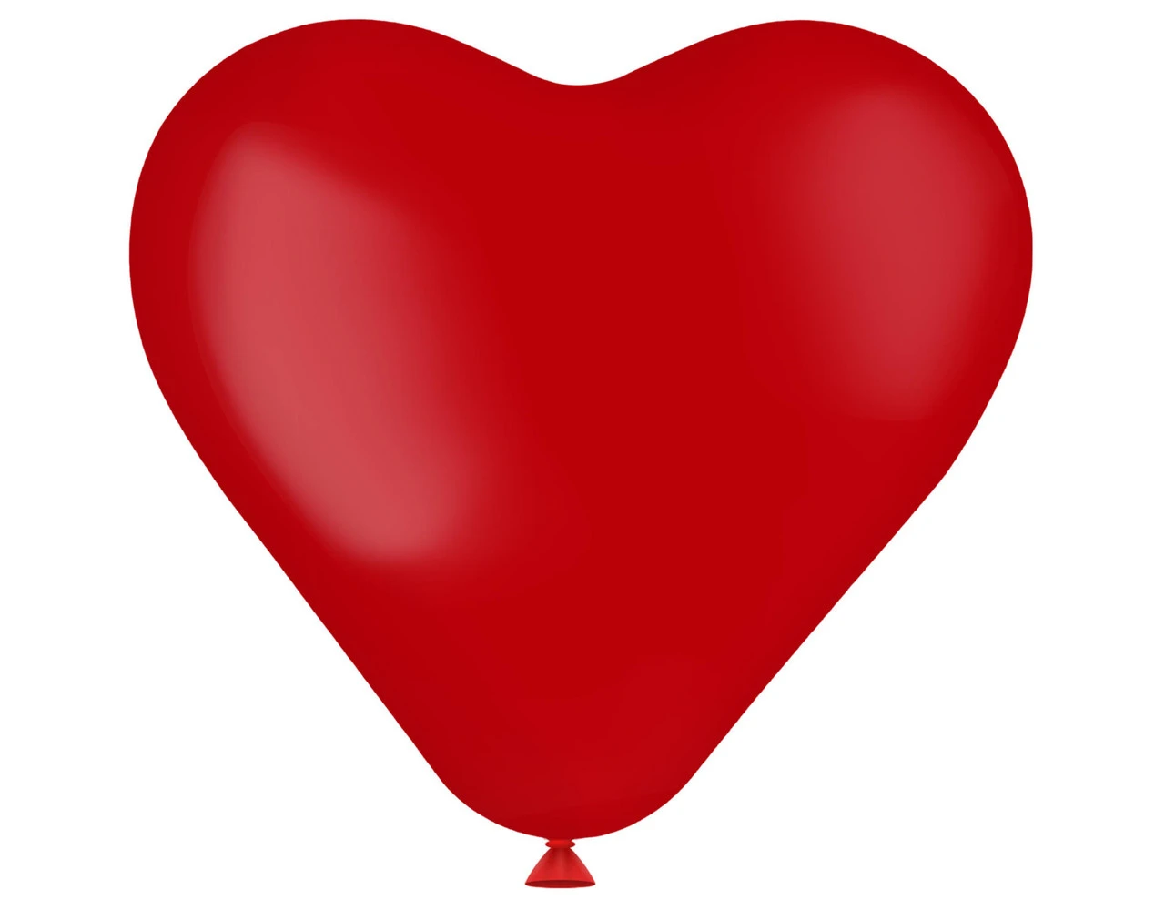 Rode Hartjes Ballonnen Ruby Red 25cm 8st 3 Rode Hartjes Ballonnen Ruby Red 25cm 8st