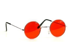 Rode Hippie Bril