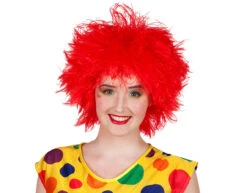 Rode Pruik Clown