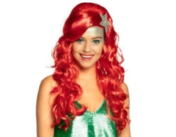 Rode Pruik Sirena