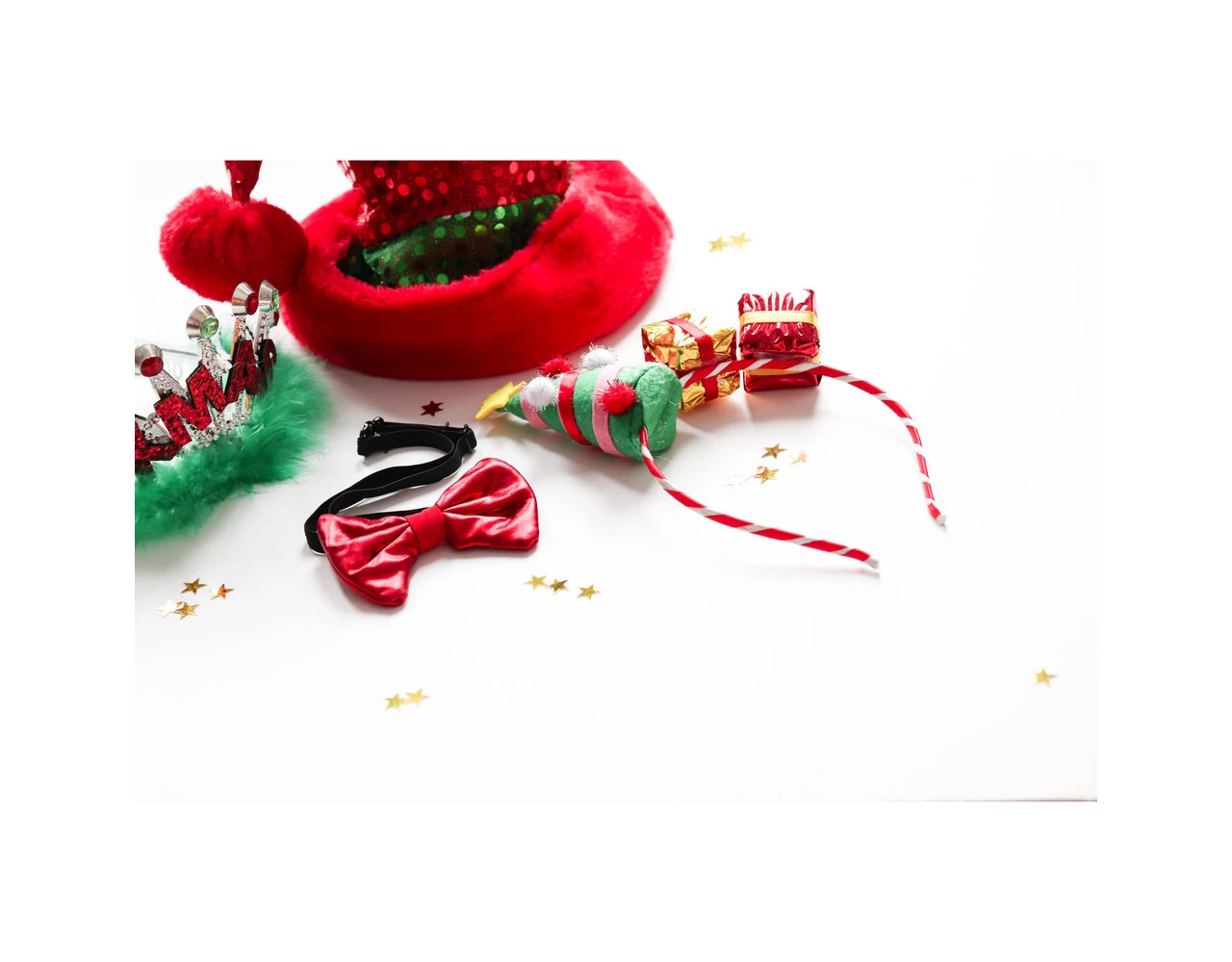 Rode Strik Metallic 4 Rode Strik Metallic - Afbeelding 2