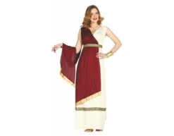 Romeins Kostuum Dames Rood