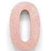 Rose Goud Tafeldecoratie Cijfer 0 Glitter 20,5cm -Feestartikelen Winkel rose goud tafeldecoratie cijfer 0 glitter 205cm