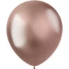 Rose Gouden Ballonnen Chroom 33cm 50st -Feestartikelen Winkel rose gouden ballonnen chroom 33cm 50st