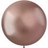 Rose Gouden Ballonnen Chroom 48cm 1st -Feestartikelen Winkel rose gouden ballonnen chroom 48cm 1st