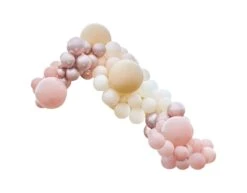 Rose Gouden Ballonnenboog Chroom XL DIY Set