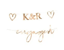 Rose Gouden Bruiloft Letterslinger Engaged 4m 2st