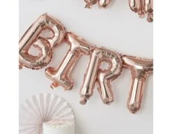 Rose Gouden Happy Birthday Ballonnen Set 41cm -Feestartikelen Winkel rose gouden happy birthday ballonnen set 41cm 1