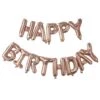 Rose Gouden Happy Birthday Ballonnen Set 41cm -Feestartikelen Winkel rose gouden happy birthday ballonnen set 41cm