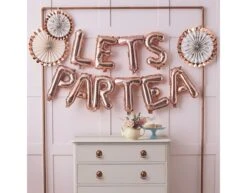 Rose Gouden Letter Ballon Lets Partea Leeg -Feestartikelen Winkel rose gouden letter ballon lets partea leeg 2