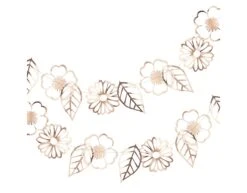 Rose Gouden Slinger Bloemen 3m