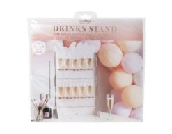 Rose Gouden Tafeldecoratie Prosecco Standaard 69cm -Feestartikelen Winkel rose gouden tafeldecoratie prosecco standaard 69cm 2