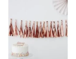 Rose Gouden Tassel Slinger 2m -Feestartikelen Winkel rose gouden tassel slinger 2m 2