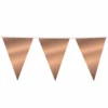 Rose Gouden XL Slingers Metallic 10m -Feestartikelen Winkel rose gouden xl slingers metallic 10m