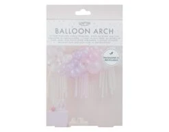 Roze Ballonnenboog Pastel Doorzichtig DIY Set -Feestartikelen Winkel roze ballonnenboog pastel doorzichtig diy set 2