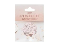 Roze Confetti Team Bride 14g -Feestartikelen Winkel roze confetti team bride 14g 2