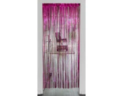 Roze Deurgordijn 2m -Feestartikelen Winkel roze deurgordijn 2m 2