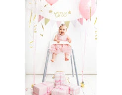 Roze Gouden Slingers 1,3m -Feestartikelen Winkel roze gouden slingers 13m 5