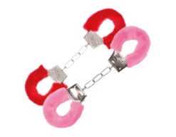 Roze Handboeien Pluche -Feestartikelen Winkel roze handboeien pluche 2