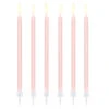 Roze Kaarsen 14cm 12st -Feestartikelen Winkel roze kaarsen 14cm 12st