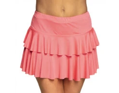 Roze Minirok Ruches -Feestartikelen Winkel roze minirok ruches 1