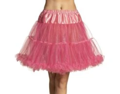 Roze Petticoat Deluxe -Feestartikelen Winkel roze petticoat deluxe 1