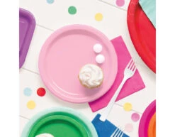 Roze Servetten 33cm 50st -Feestartikelen Winkel roze servetten 33cm 50st 1