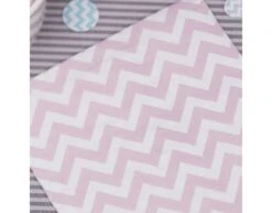Roze Servetten Gestreept 25cm 20st -Feestartikelen Winkel roze servetten gestreept 25cm 20st 2