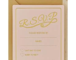 Roze Uitnodigingen R.S.V.P 12,9cm 10st -Feestartikelen Winkel roze uitnodigingen rsvp 129cm 10st 1