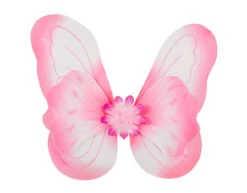 Roze Vleugels Iris 44cm -Feestartikelen Winkel roze vleugels iris 44cm 1