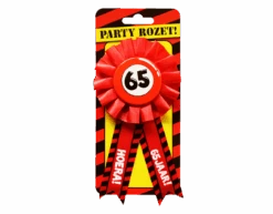 Rozet Hoera 65 Jaar Hoera -Feestartikelen Winkel rozet hoera 65 jaar hoera 1