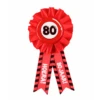 Rozet Hoera 80 Jaar Hoera -Feestartikelen Winkel rozet hoera 80 jaar hoera