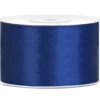 Satijn Lint Donkerblauw 38mm 25m