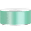 Satijn Lint Mintgroen 25mm 25m -Feestartikelen Winkel satijn lint mintgroen 25mm 25m