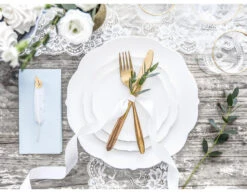 Satijn Lint Wit 25mm 25m -Feestartikelen Winkel satijn lint wit 25mm 25m 3