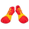 Schoenen Clown Stof 2st -Feestartikelen Winkel schoenen clown stof 2st