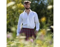 Schotse Kilt Rood -Feestartikelen Winkel schotse kilt rood 3