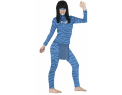 Second Skin Strepen Dames Blauw