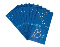 Servetten 18 Jaar Blauw 33cm 10st -Feestartikelen Winkel servetten 18 jaar blauw 33cm 10st 4