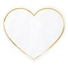 Servetten Hartje 14,5cm 20st -Feestartikelen Winkel servetten hartje 145cm 20st