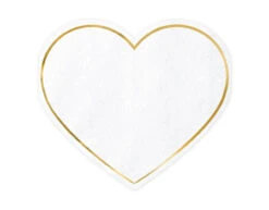 Servetten Hartje 14,5cm 20st