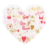 Servetten Hartjes 16cm 20st -Feestartikelen Winkel servetten hartjes 16cm 20st